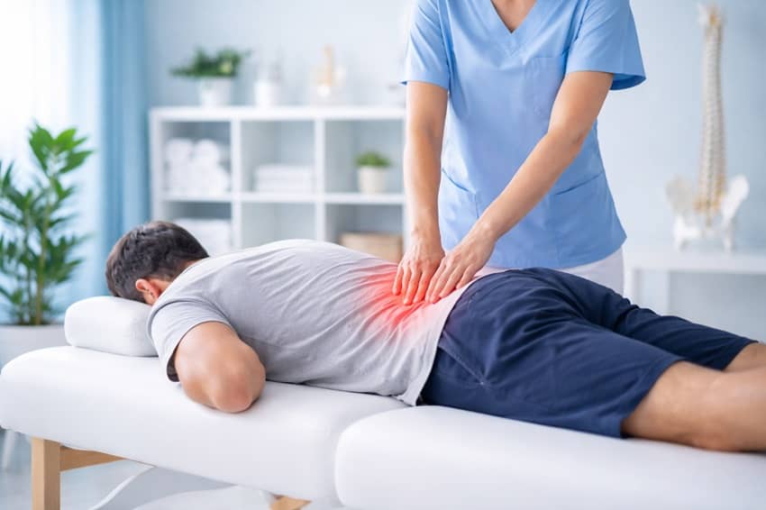 back pain london